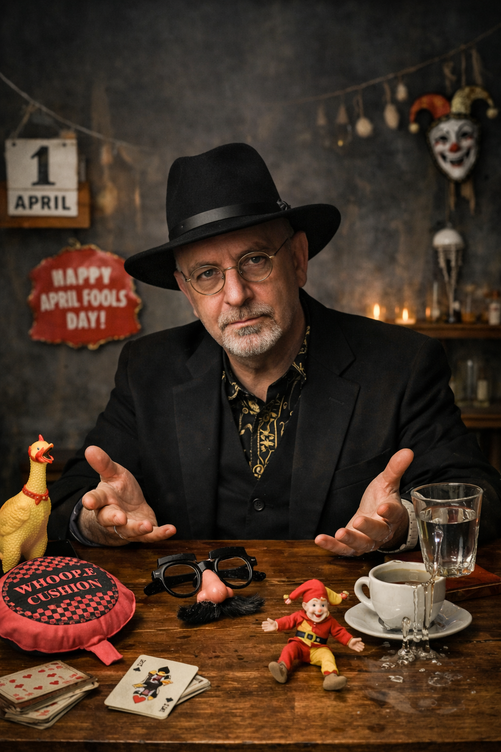 קליוסטרו הקוסם כותב על אחד באפריל: ביום שכולם מצפים לשקר — הוא אומר אמת. רק שאחרי 50 שנה של קסם, גם האמת שלו נשמעת כמו טריק.
